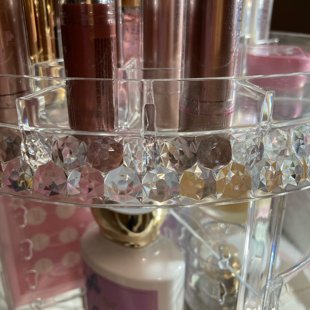 Spinning Cosmetic organizer, Acrylic, Products not included, Lots of Storage - Picture 9 of 11
